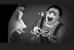 恐怖无声漫画,恐怖漫画中的心理阴影